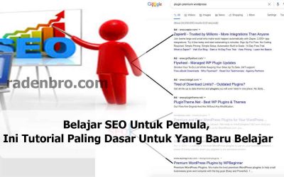 Belajar SEO Untuk Pemula, Ini Tutorial Paling Dasar Untuk Yang Baru Belajar
