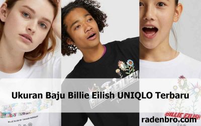Ukuran Baju Billie Eilish UNIQLO dan Biodata nya