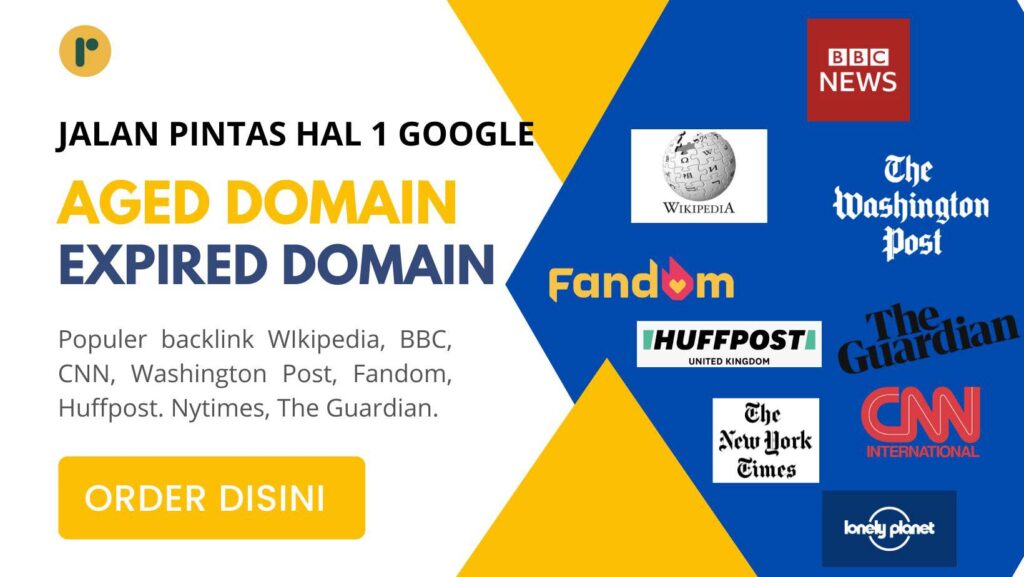banner promo aged domain