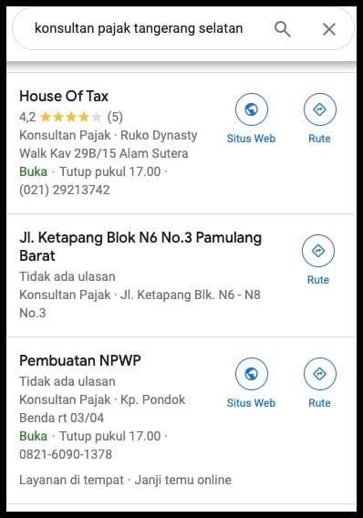 bisnis lokal jasa