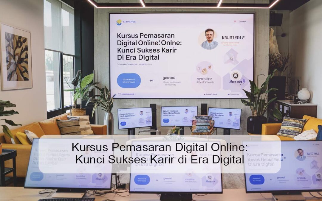 Kursus Pemasaran Digital Online: Kunci Sukses Karir di Era Digital
