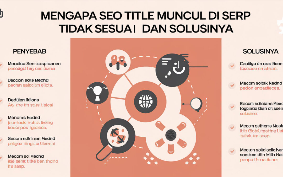 Mengapa SEO Title Muncul di SERP Tidak Sesuai? Penyebab dan Solusinya