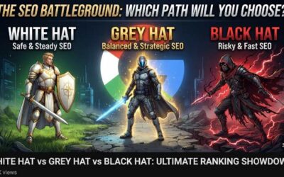 Apa Itu White Hat, Grey Hat, dan Black Hat SEO? Panduan Lengkap untuk Pemula sampai Expert